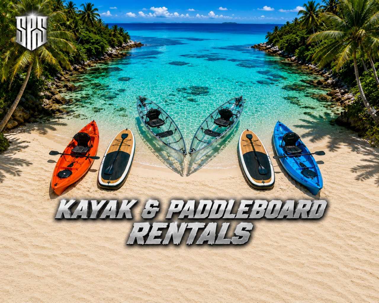 Kayak  &  Paddleboard Rental   (Cinematic Memories Optional)